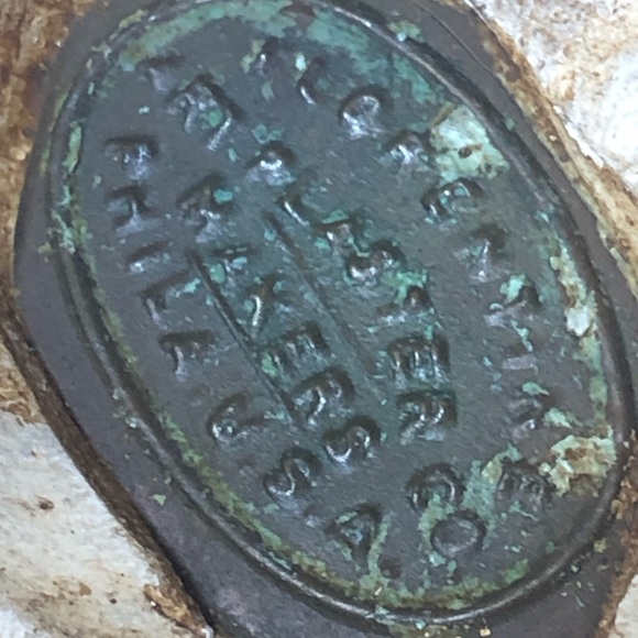 J.S. Bach outstanding antique plaster bust 18” marked Florentine art plaster Co - Picture 7 of 10